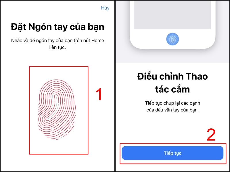 cài đặt vân tay iPhone - hình 4