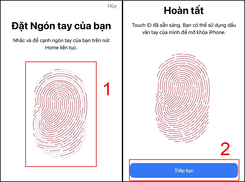cài đặt vân tay iPhone - hình 5