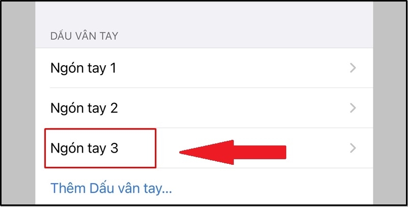cài đặt vân tay iPhone - hình 8