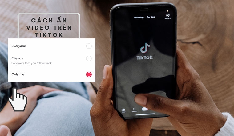 cách ẩn video trên TikTok 2