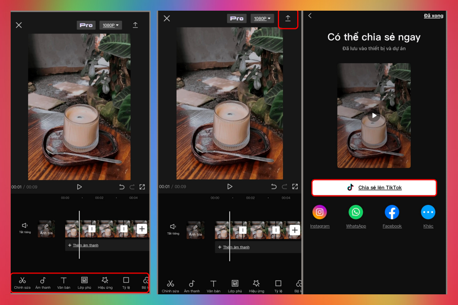 Cách edit video TikTok 6