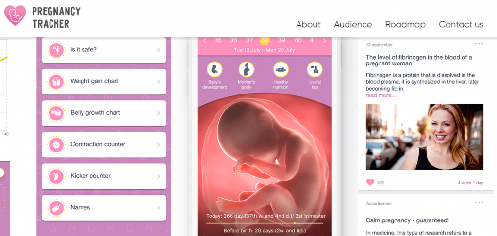 App theo dõi thai kỳ trên iPhone (ảnh 5)