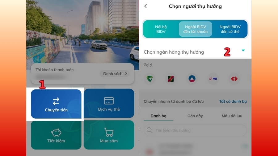 Cách 2: Nạp tiền từ chuyển khoản ngân hàng vào Tài khoản ViettelPay 3