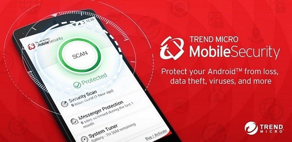 Ứng dụng diệt virus Trend Micro Mobile Security