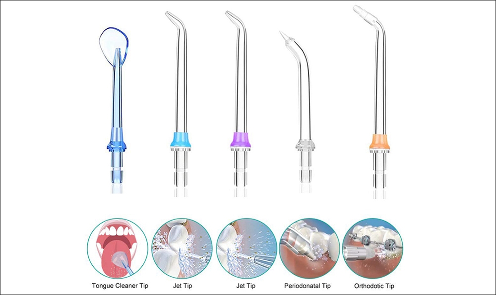 Đầu tăm của máy tăm nước