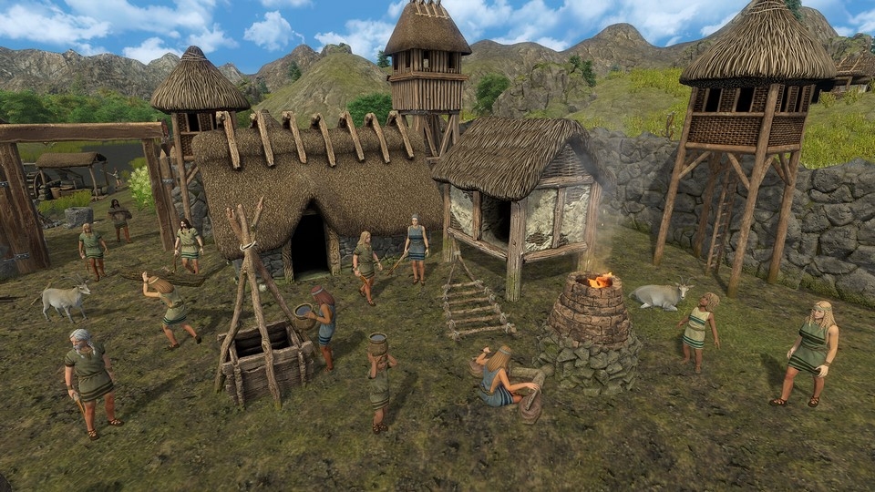 Đối mặt với các tình huống trong Dawn of Man