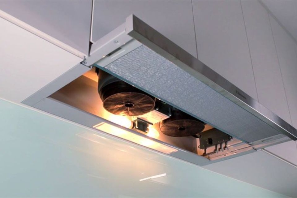 Máy hút mùi Electrolux với công suất hoạt động mạnh mẽ