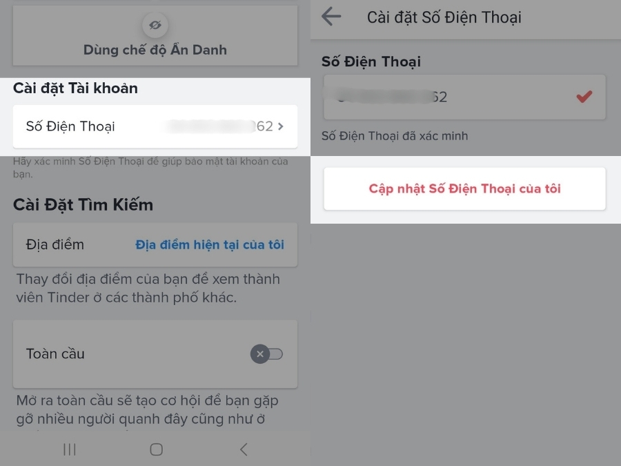 Cách thiết lập tài khoản Tinder 3