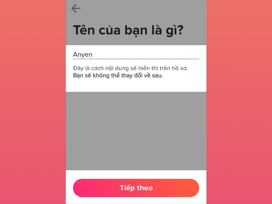 Cách đăng ký/đăng nhập tài khoản Tinder 6