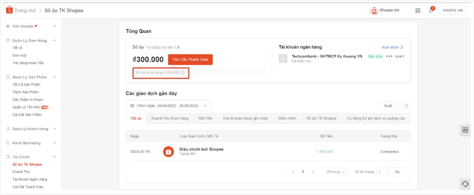 Số dư tài khoản Shopee có mua hàng được không? Hướng dẫn rút tiền từ số dư tài khoản Shopee 2