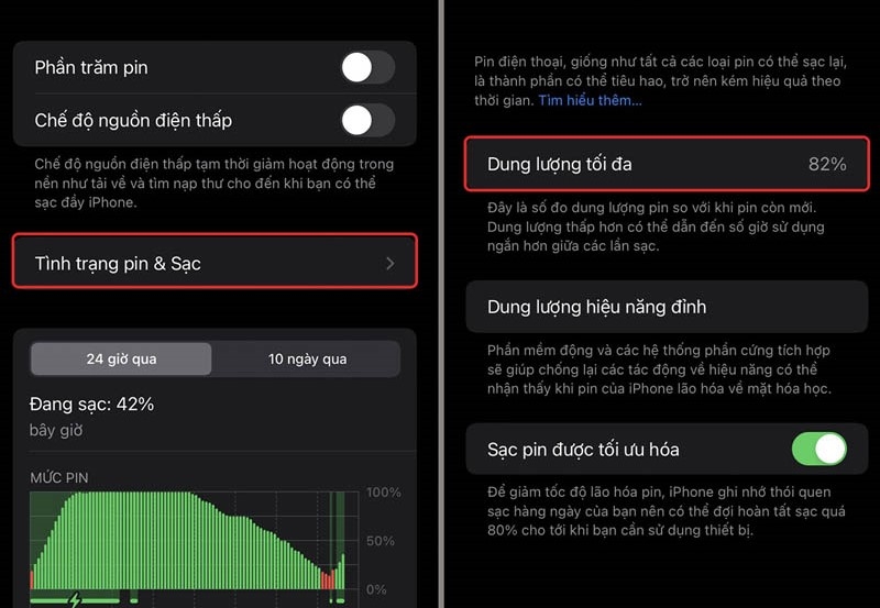Tình trạng pin iPhone bao nhiêu là tốt? Chi tiết cách kiểm tra pin iPhone còn tốt không cực dễ 4