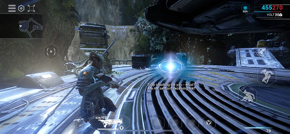 Warframe Mobile gây ấn tượng và đẹp mắt