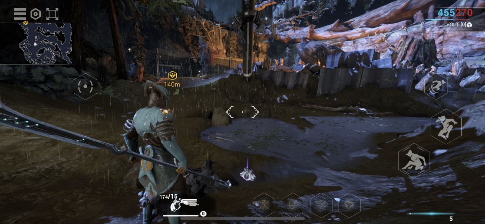 Warframe Mobile có cơ chế điều khiển quá khác biệt