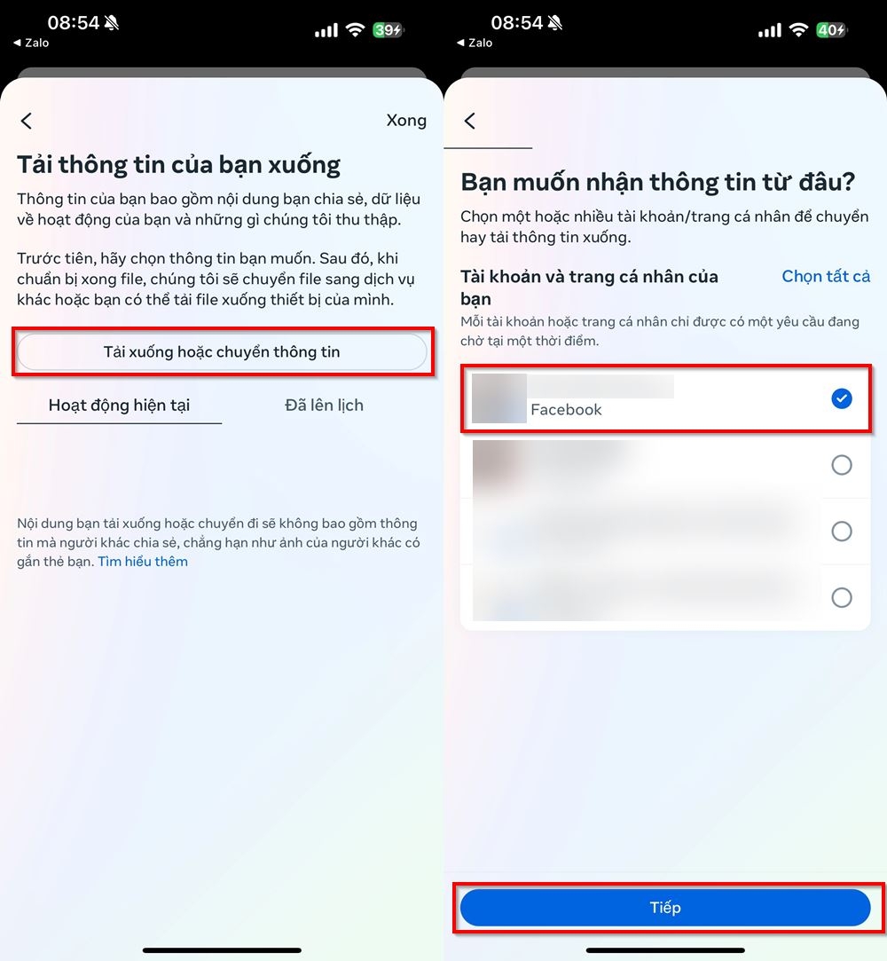 Cách sử dụng bài đăng Facebook để đăng trên Zalo 5