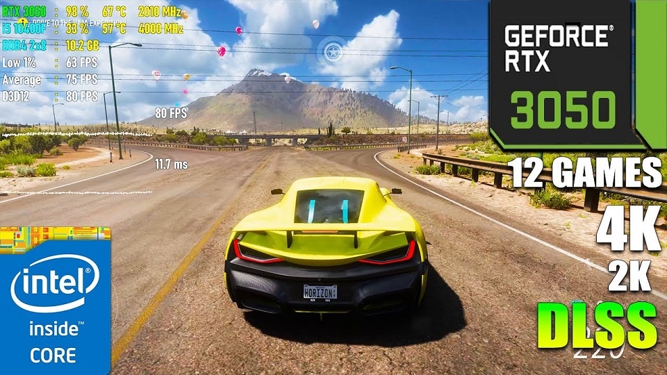 Kết quả test game độ phân giải 2K (2560x1440)