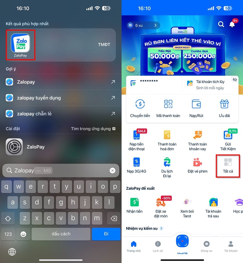 Cách tạo mã QR nhận tiền cụ thể trên ZaloPay 1