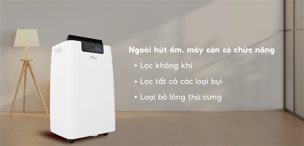 máy hút ẩm cho phòng 70m2