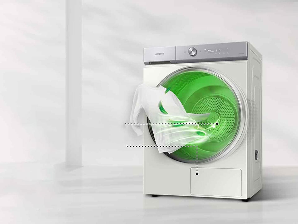 Máy sấy quần áo Samsung Bespoke AI Heat Pump