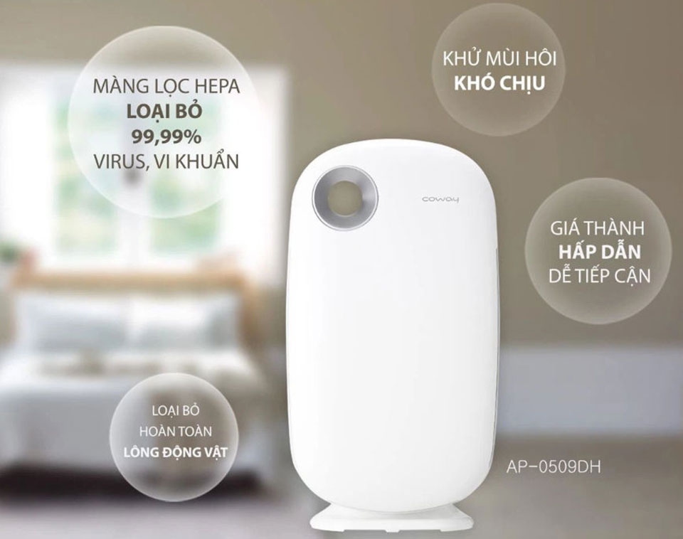 Máy lọc không khí Coway AP-0509DH