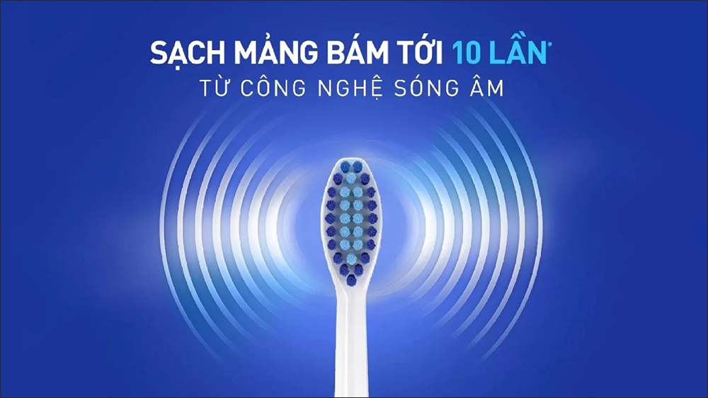Công nghệ sóng âm trên bàn chải điện