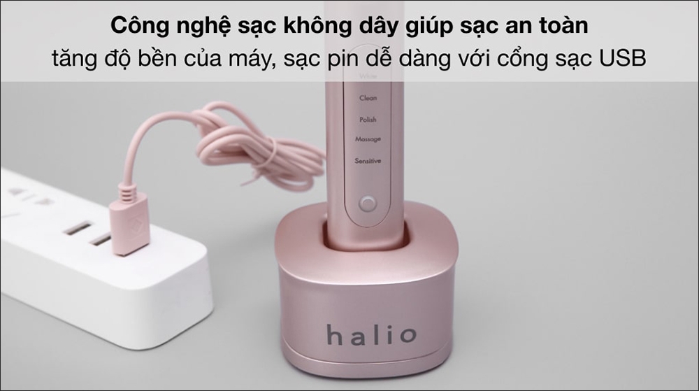 Công nghệ sạc không dây trên bàn chải điện
