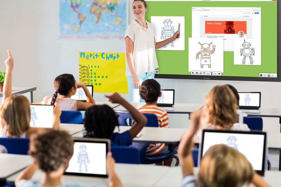 Thoải mái điều khiển bảng hiệu quả