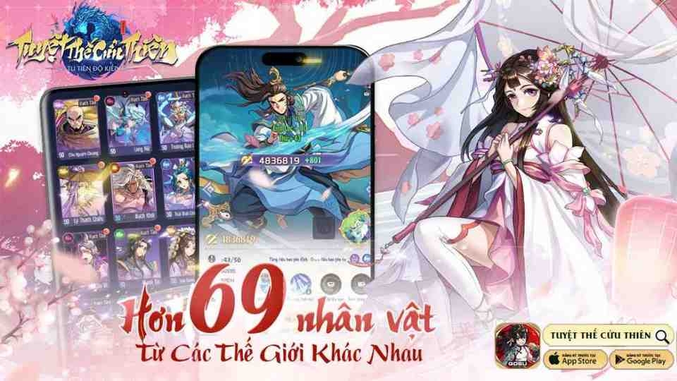 Thế giới nhân vật đa dạng