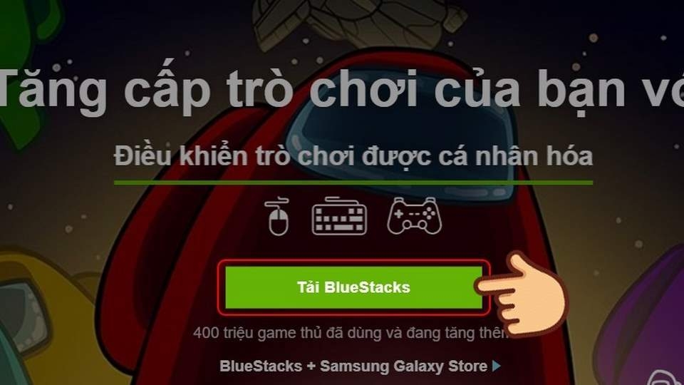 Thao tác tải game nhanh chóng