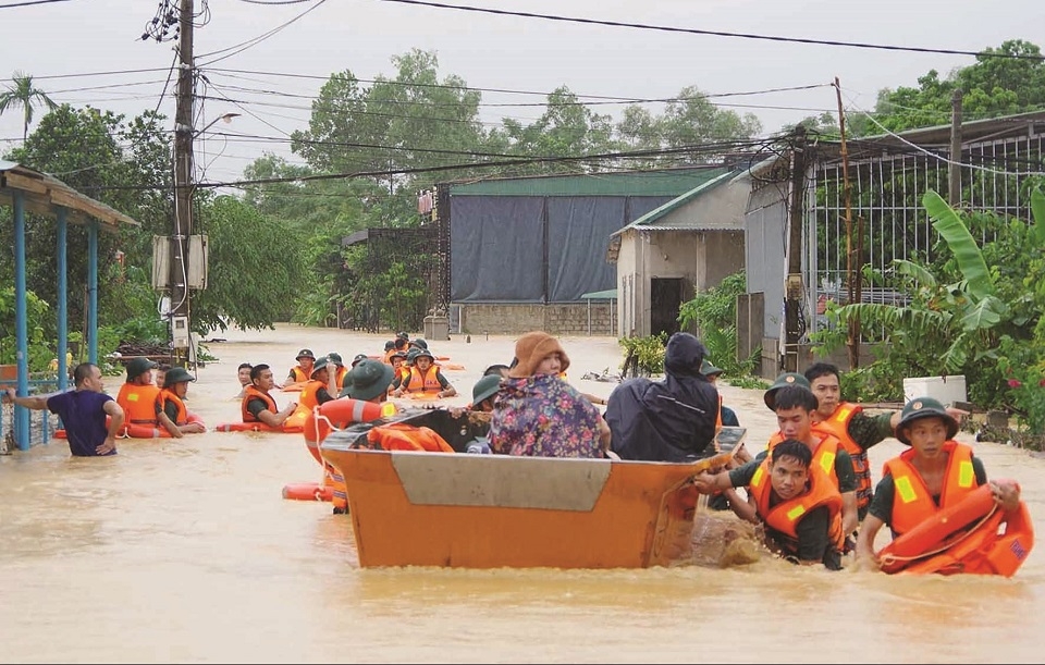 Trận lũ kinh hoàng ở miền Trung Việt Nam vào năm 2020
