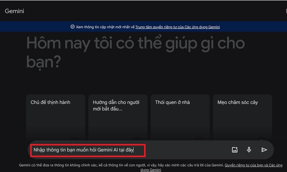 Cách dùng Gemini AI dễ hiểu nhất