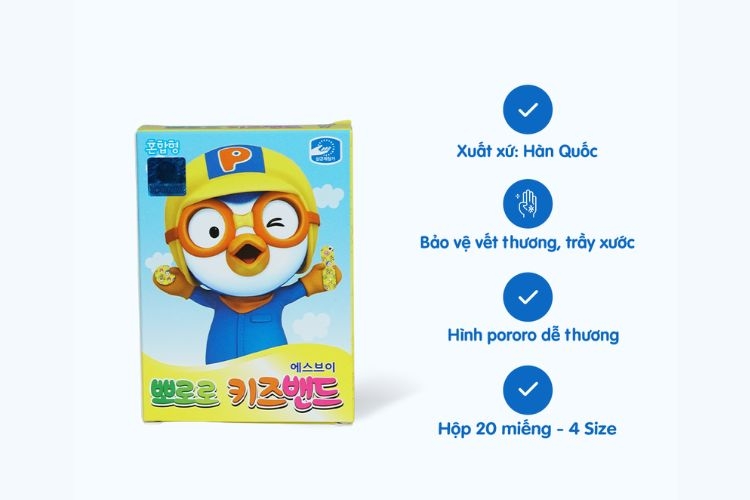 băng cá nhân họa tiết