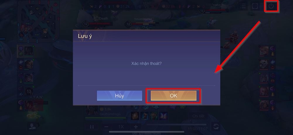 Cách xem bạn bè đang đấu trong Liên Quân Mobile 5