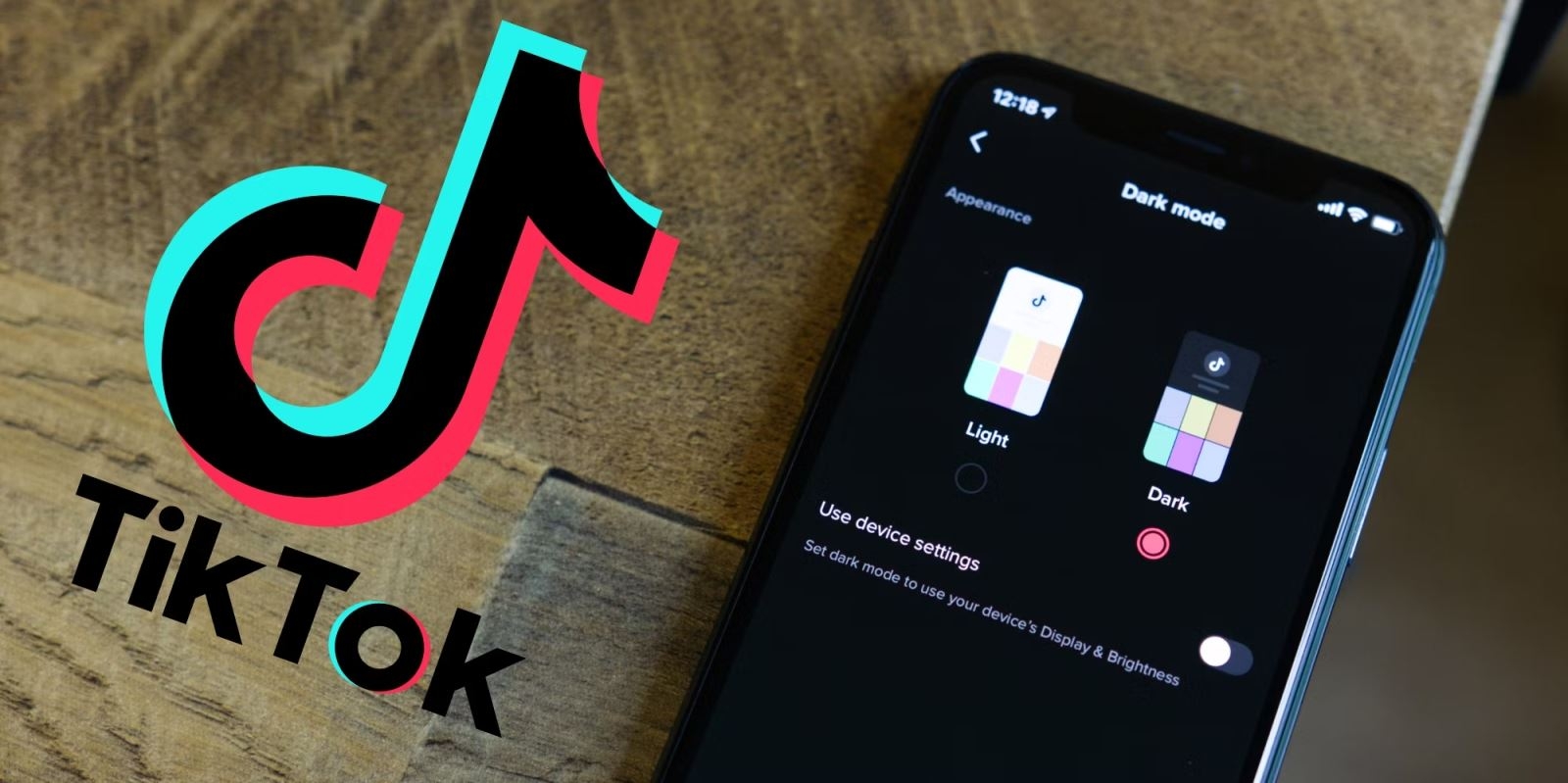 TikTok Dark Mode 1
