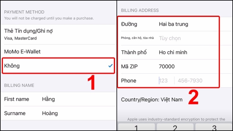 Cách chuyển vùng về Việt Nam hình 7