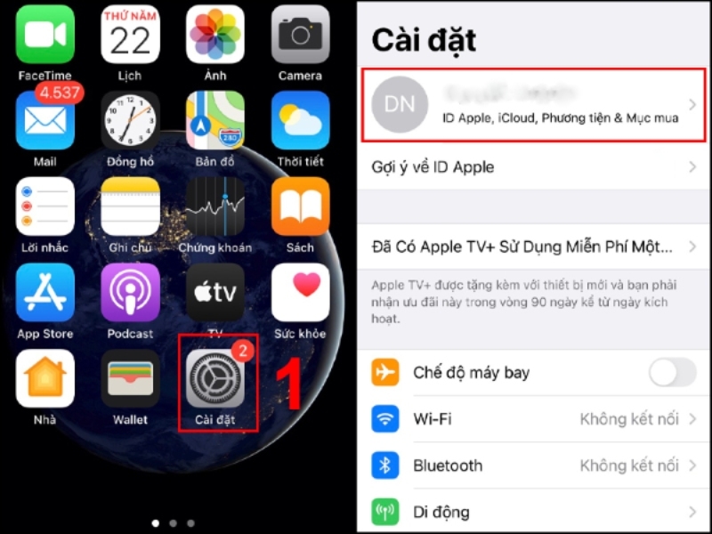 Cách chuyển vùng về Việt Nam hình 8