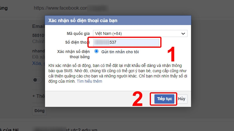 Bảo mật 2 lớp Facebook 36