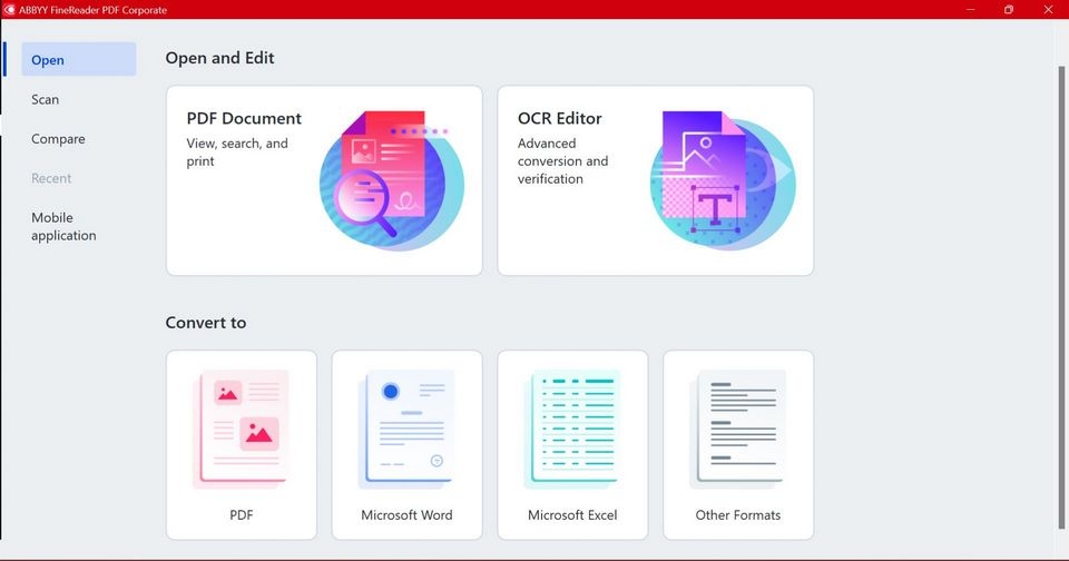 Thiết lập file PDF trong một cách đơn giản với FineReader