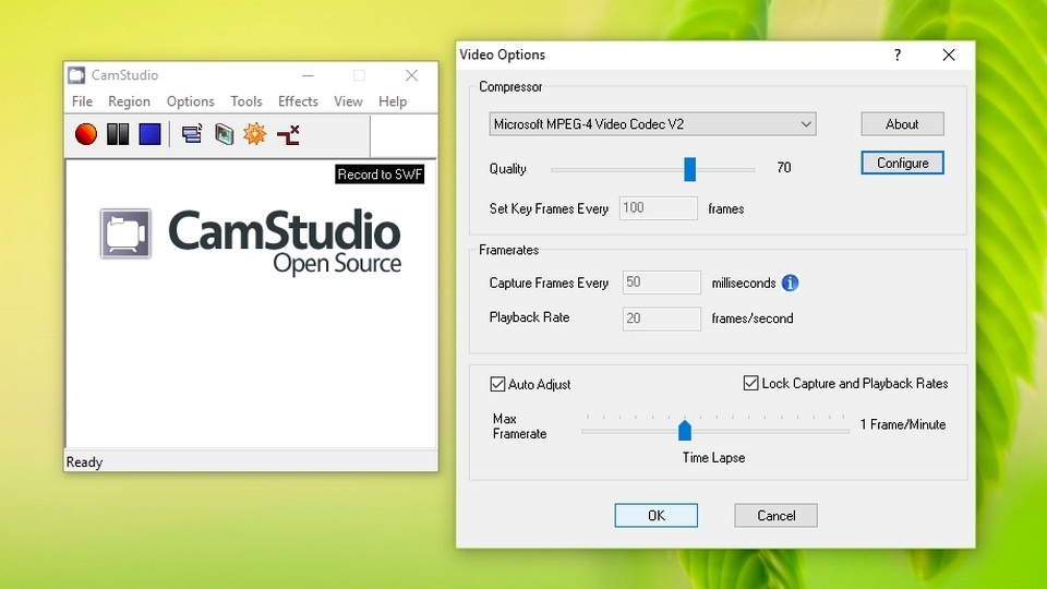 Những tính năng nổi bật của phần mềm CamStudio