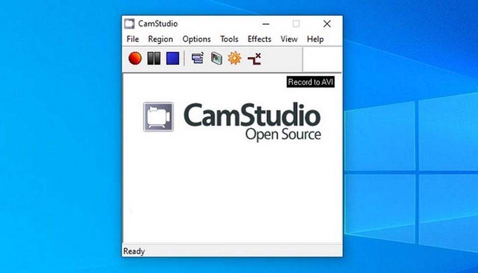 Thiết lập kích cỡ khung hình đoạn phim trên CamStudio