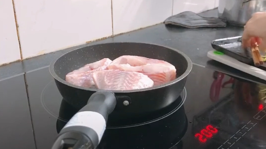 Cách làm cá diêu hồng sốt cà chua hình 2