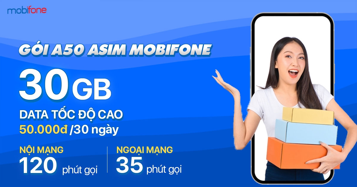 Gói A50 Mobifone 2