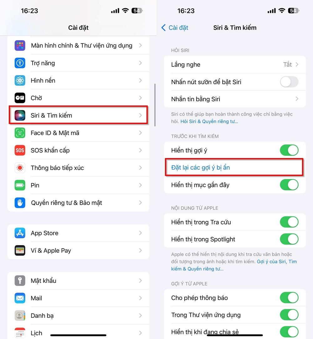 Cách đặt lại gợi ý Siri bị ẩn trên iPhone 1