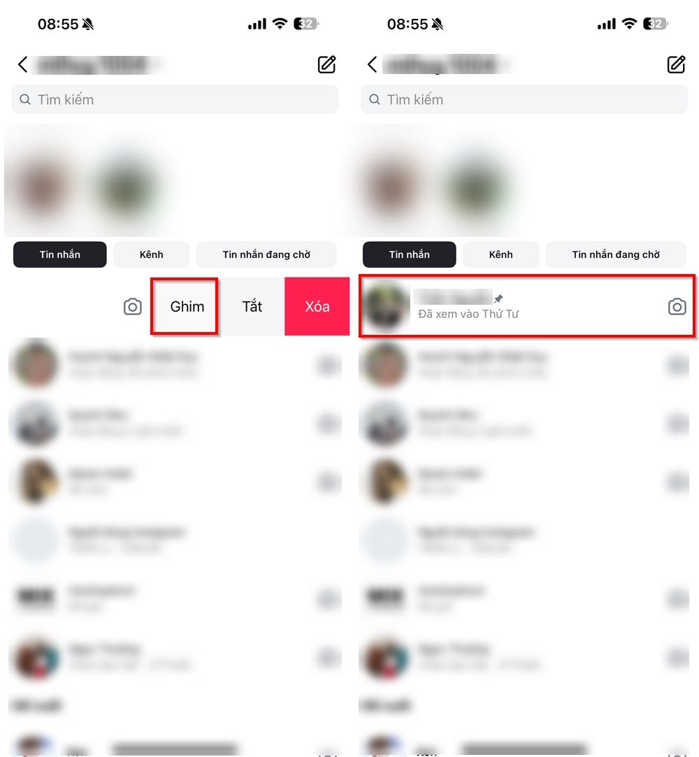 Cách ghim tin nhắn trên Instagram 2