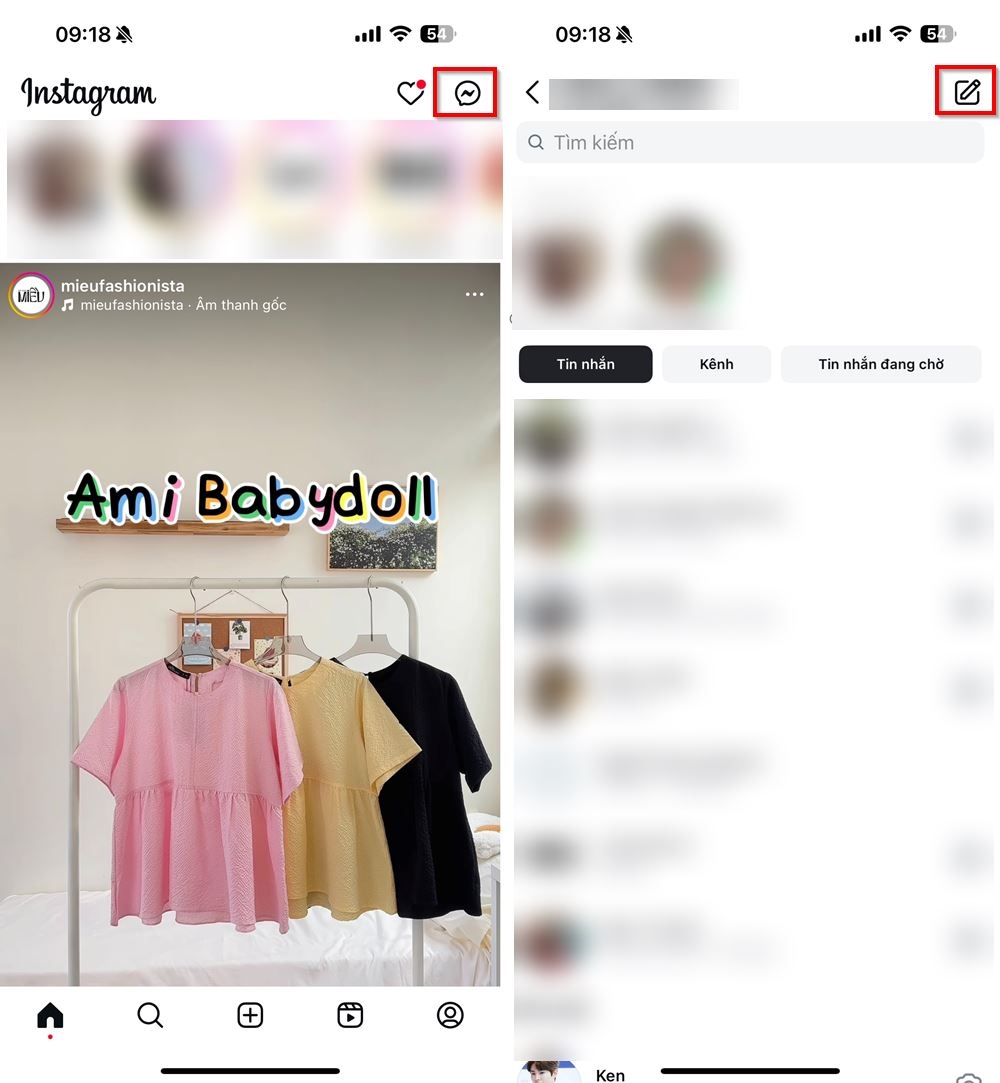 Cách tạo kênh thông báo trên Instagram 1