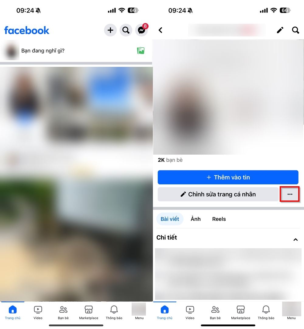 Cách bật khóa bảo vệ trang cá nhân Facebook 1