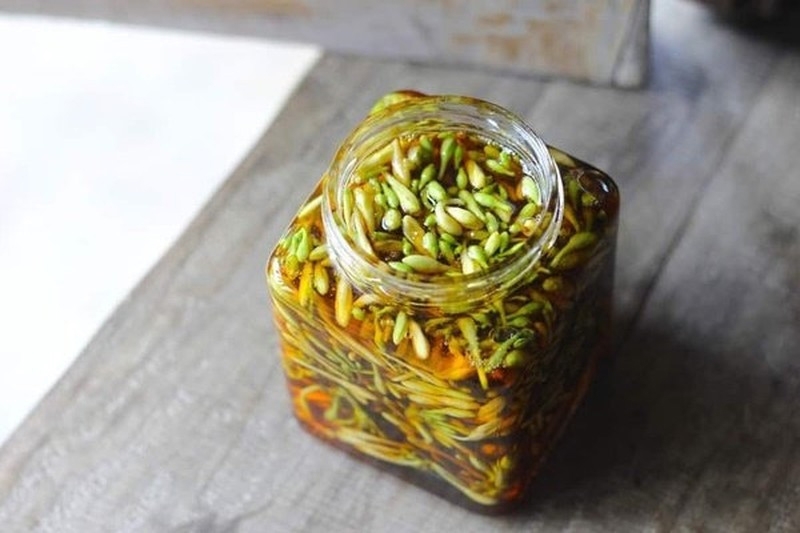 cách ngâm hoa đu đủ đực với mật ong - ảnh 3