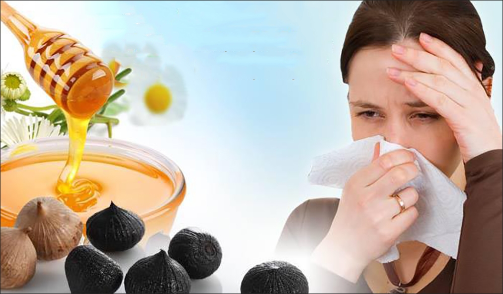 tỏi đen ngâm mật ong tốt cho mũi