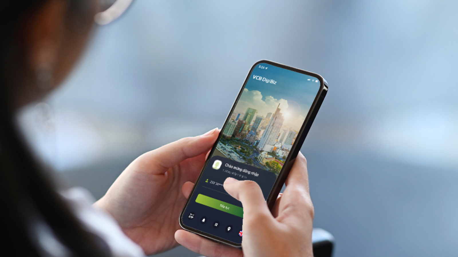 Hình thức sử dụng Vietcombank DigiBiz