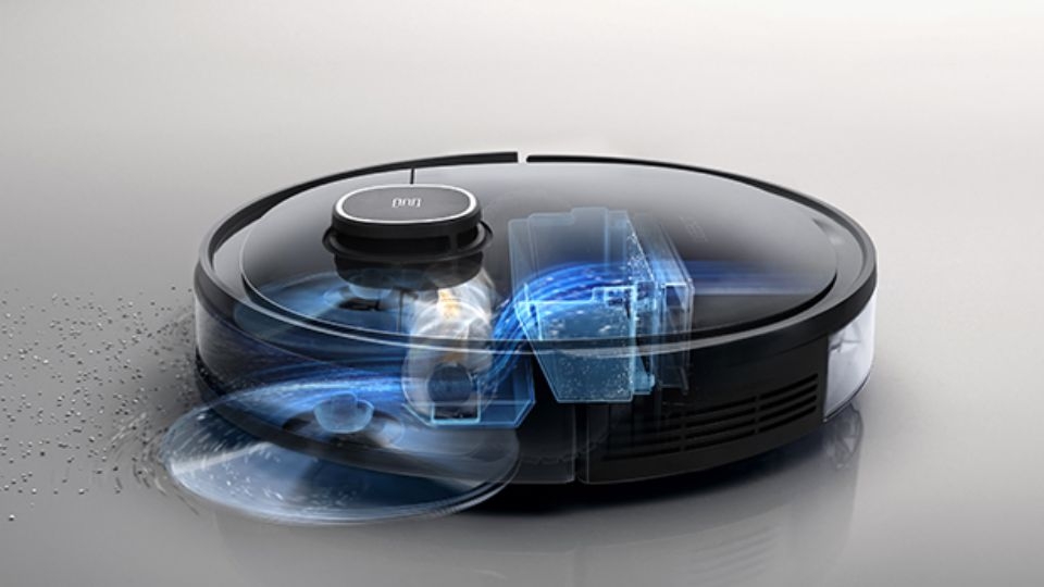 Robot hút bụi lau nhà Ecovacs Deebot Ozmo T8 Aivi