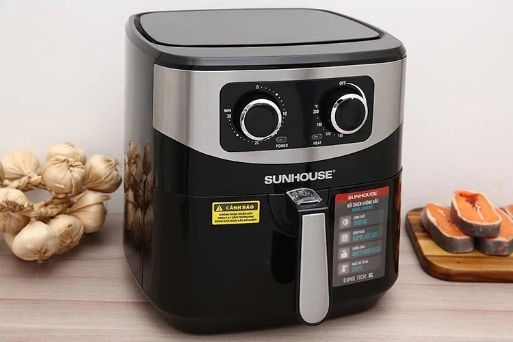 So sánh nồi chiên không dầu Sunhouse và Xiaomi (hình 1)